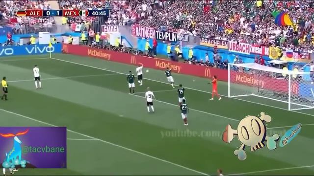 Alemania Vs México El Golazo Del Chucky Lozano/ Mundial Rusia @ TV AZTECA DEPORTES