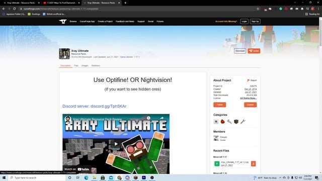 How To Get X-Ray For Minecraft 1.18+ (Resource Pack/Texture Pack)
