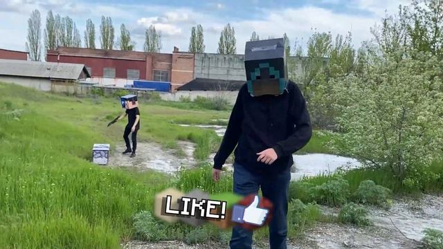 Minecraft In Real Life POV PROTECTED DIAMOND HOUSE In Realistic Minecraft En LA Viad Real Life