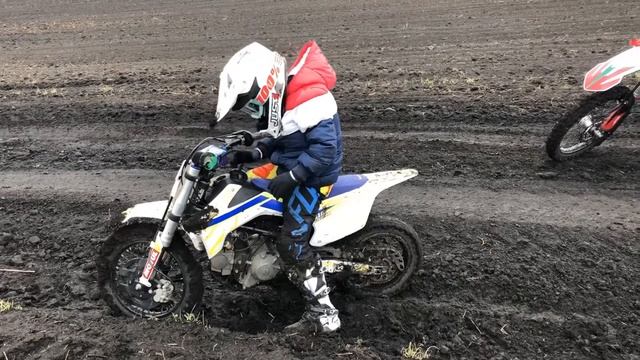 Мотокросс, ТО мотоцикла Джуниор 110. 55 моточасов. Воскресные покатушки.