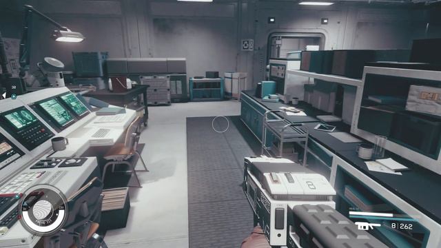 Starfield - Entangled: Take The Elevator: Override The Lockdown In The Storage Section Gameplay