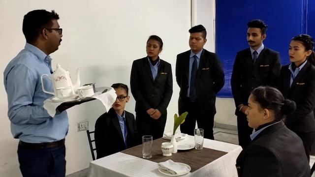 Tea and Coffee Service in Hotel