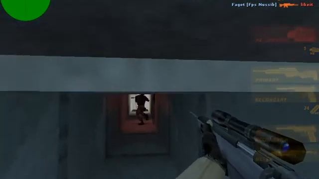 Slow motion CS 1.6 (Mac-10, Scout)