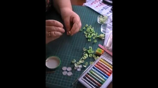 #dies_Fantasy Шишечка хмеля из фоамирана Мастер-класс