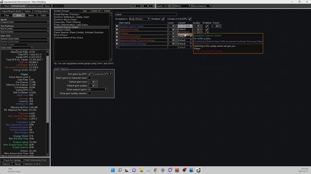 [Path Of Exile 3.17] FINAL CARRION GOLEM NECROMANCER BUILD GUIDE - 990