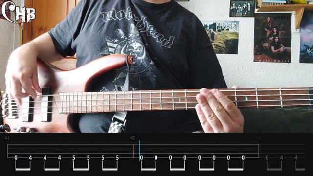 EP 115 Feeder - Buck Rogers - Bass Cover (Includes Onscreen And Downloadable Tablature)