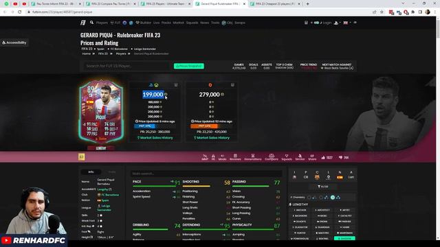 PAU TORRES EQUIPO DE LA SEMANA - DE LOS POCOS DEFENSAS ESPAÑOLES - FIFA 23 ULTIMATE TEAM