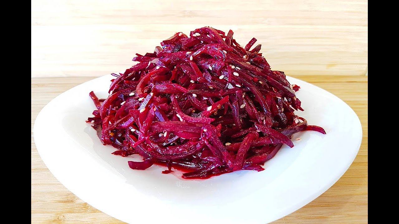 САЛАТ ИЗ СВЕКЛЫ по корейски Вкусно Быстро Недорого ! как похудеть мария мироневич
