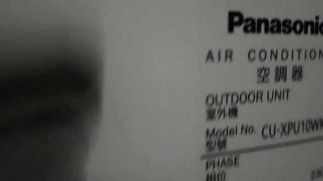 Mini Panasonic Inverter R32 Split Type Air-conditioner At My Aunt's House