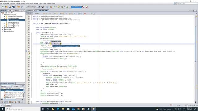 Java Swing - Custom Menu With Animation (Part 2)