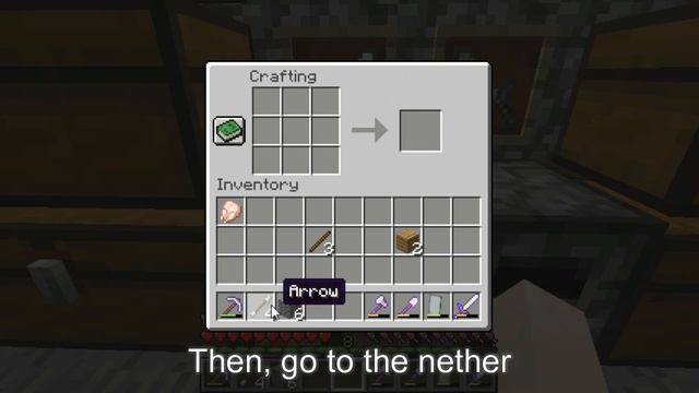 Minecraft Survival: How To Make Spectral Arrow