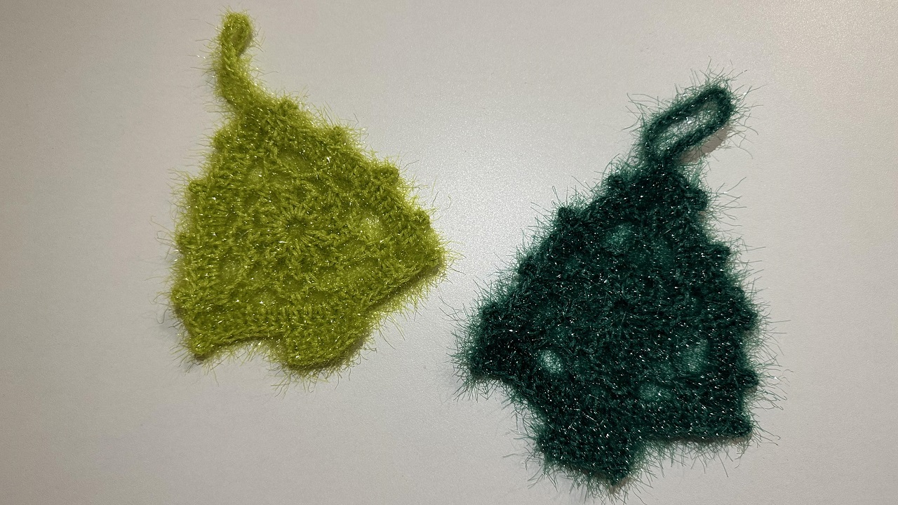 Елочка вязаная крючком мастер-класс / Вязание крючком / Knitted Christmas Tree