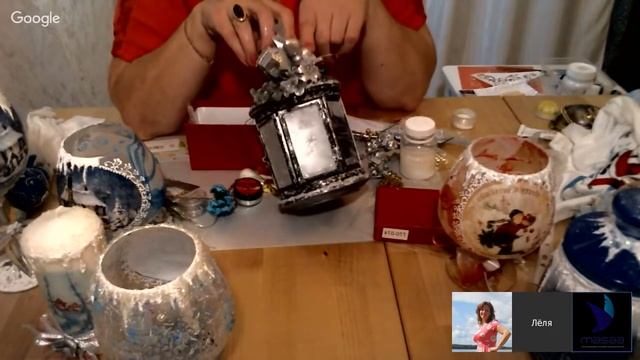 Интерьер Декор Декупаж Галина Вакула подсвечник