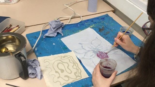 Batik 2 (Applying Ink Or Dye)