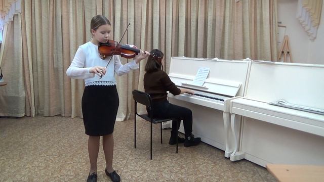 Кучкина Эмилия. М Музафаров «Воспоминания» Ж. Обер «Тамбурин»