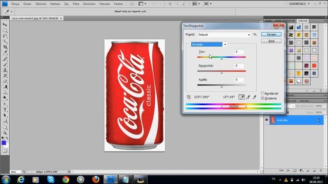 Adobe Photoshop CS 4 Renk Değiştirme | Color Changed