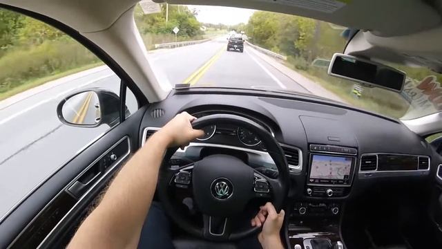 2016 VW Touareg TDI - POV Test Drive