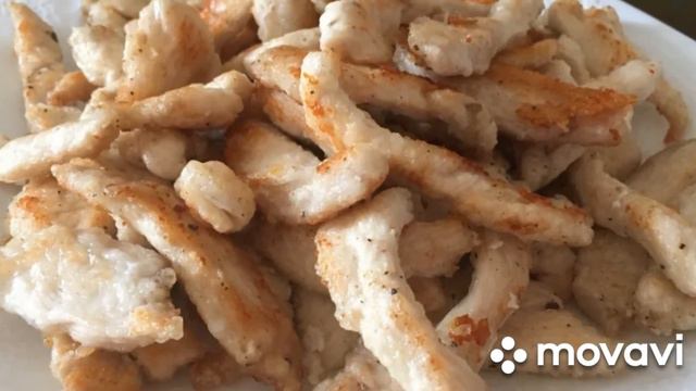 Куриное филе с кунжутом