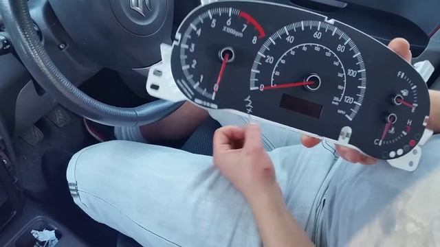 CZ.2 Cześciowa Rozbiórka Zegarów,Panel Prędkościomierza Suzuki Sx4
