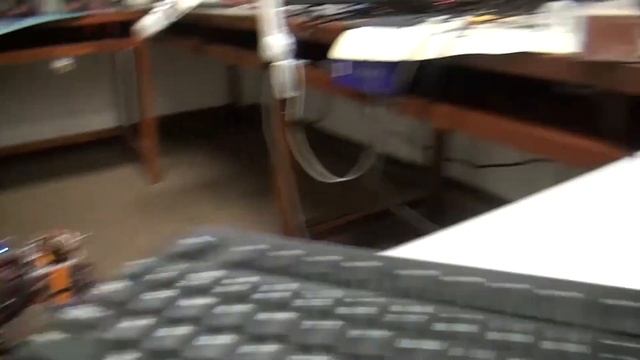 Networked Robots Joystick Rover Control Bench And Floor Test