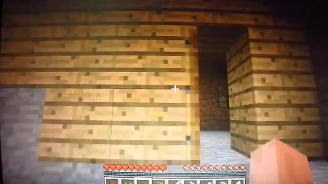 Давайте играть в майнкрафт 1 часть начало-начал