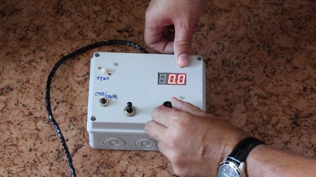 Установка темпов разгона и торможения на частотном преобразователе Восьмикрут HD-600