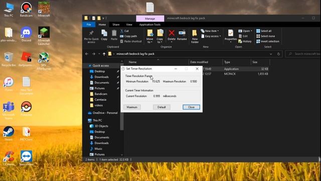 ➢Minecraft Bedrock/PE Lag Fix | LAG & STUTTER FIX | Potato/Low End PC | Minecraft 1.18 Fps Boost