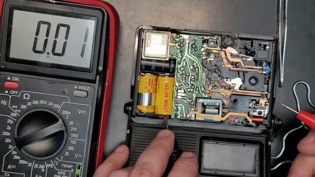 Charged Lithium Batteries From 1982 On Kodak Disc 6000