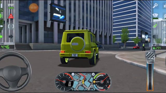 MERCEDES G63 AMG GOLD CAR DRIVING GAME CITY UBER DRIVER ???♂️ Taxi Sim 2020 Gameplay ? 車の運転ゲーム
