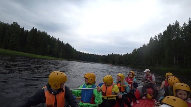 Сплав по реке Шуя.