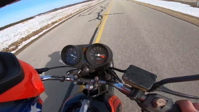 1984 Honda 400 Hawk - First Ride