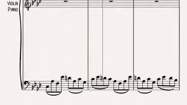 Piano Trio No. 1: I Legato