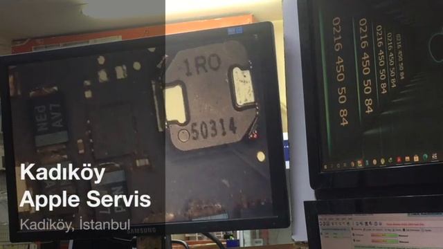 MacBook Air 11inç A1465 Anakart Tamiri (On-Off Yok-Power Yok-açılmıyor-çalışmıyor.)