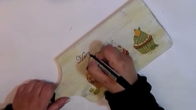 Decoupage Krok Po Kroku - Stolniczka 