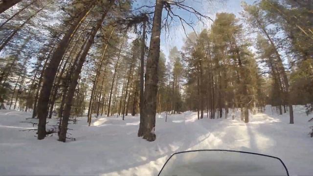 Белое море. Февраль 2018. ski doo skandic swt 600 ace