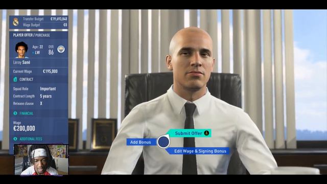 FIFA 19 Real Madrid C.F. Career Mode | #3 | SAY GOODBYE BALE 🙄 WELCOME SANE 😎