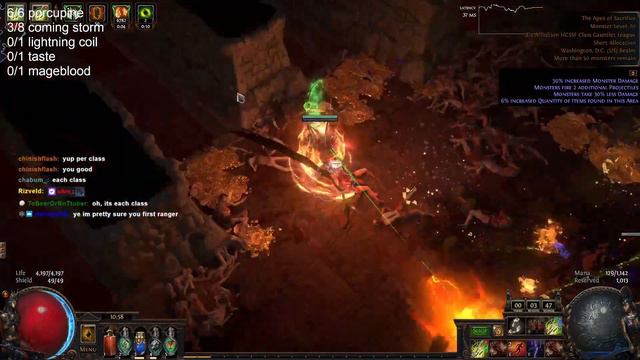 A Classic Case Of Collecting Bounty Then Dying To Hyrri ▰ Goratha's Toxic Rain Pathfinder 3.23 #poe