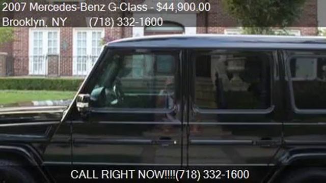 2007 Mercedes-Benz G-Class G 500 AWD 4MATIC 4dr SUV for sale