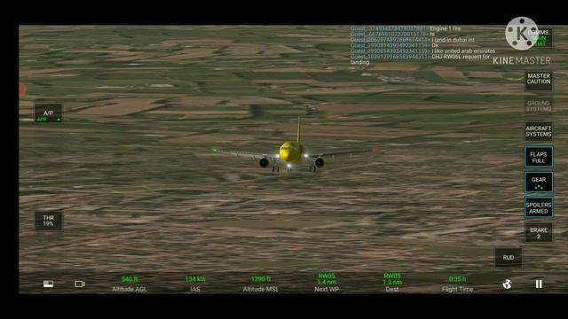 A320 Ariving In Charlotte Real Flight Simulator #rfsA320 #rfs #realflightsimulator
