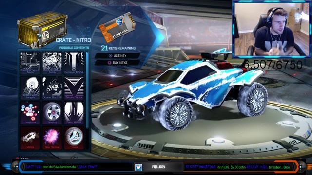 ROCKET LEAGUE | OPENING NITRO CRATES | TRADING | SELLING INVENTORY FOR KEYS | GIVEAWAYS + MORE