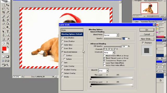 Создание рамок
