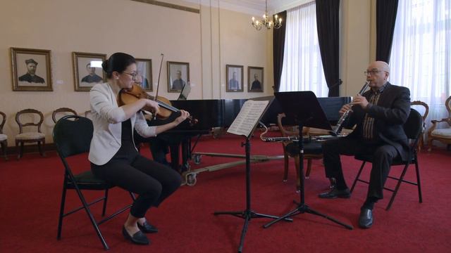 Alfred Uhl. Kleines Koncert For Clarinet, Viola And Piano. #trio #uhl #viola #clarinet #piano