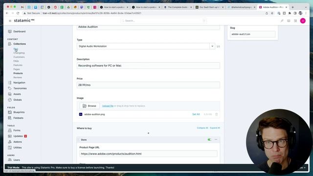 SaaS Marketing Website – Optimizing For SEO, Customized Statamic CMS Components (build In Public)