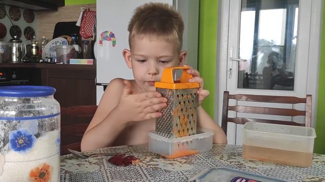 Кулинарное шоу Кирилла Алексеевича (5 лет). Мастер-класс по фруктовому пюре