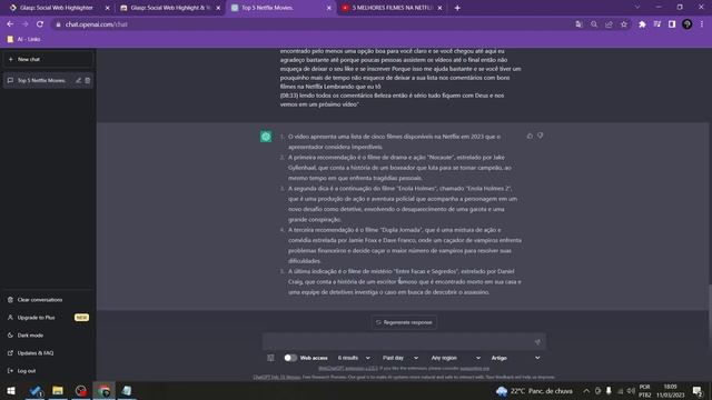 EXTENSÃO INCRÍVEL PARA CHATGPT - Resuma Um Video Gigante Em Poucos Segundos #inteligenciaartificial