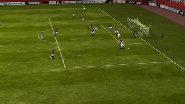 Вратарь удачно подправил :) FIFA 13 IPhone/iPad - Juventus Vs. Milan