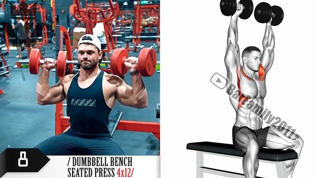 Best Exercises For Upper Body Workout (Chest, Triceps, Biceps, Back, Shoulders)