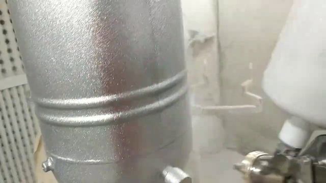 Окраска флейками 200мкм. Painting metal flakes.