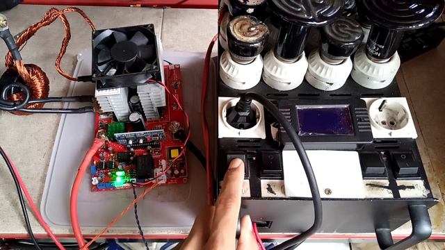 2929662725 Test Uji Beban KIT INVERTER PSW EGS002 TO247 8Mosfet Inverterpower
