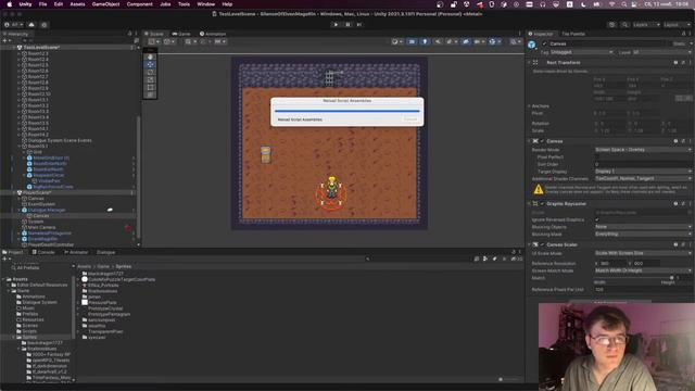 Разработка игры Silence Of Elven Mage Rin. Стрим 03. 2022-11-12 17:07:49